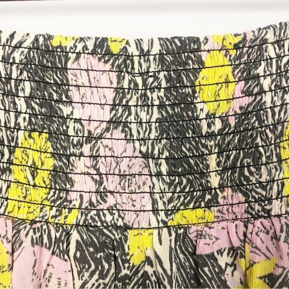 FREE PEOPLE | INTIMATELY Pool House Floral Strapless Tube Top Women’s Size M - Picture 9 of 11